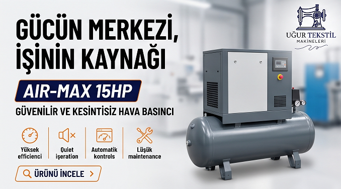 Gücün Merkezi, İşinin Kaynağı – Hava Kompresörleri